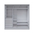 Gran Placard EMC 2,20m Puertas Corredizas con 5 Cajones