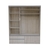 Gran Placard XL EMC Puertas Corredizas con 2 Cajones y 1 Zapatero - EMC Muebles Recoleta - Tienda Oficial
