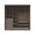 Gran Placard EMC 2,20m Puertas Corredizas con 5 Cajones