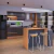 Isla de cocina Stone EMC Olmo y Gris Grafito - EMC Muebles Recoleta - Tienda Oficial