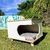 Cama para mascotas Ámbar EMC Blanco y Báltico - EMC Muebles Recoleta - Tienda Oficial