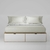 Cama Plus EMC 2 Plazas con 6 Cajones Laqueados - comprar online