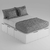 Cama Box EMC 2 Plazas con 6 Cajones y 2 Zapateros - tienda online