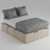 Cama Box EMC 2 Plazas con 6 Cajones y 2 Zapateros