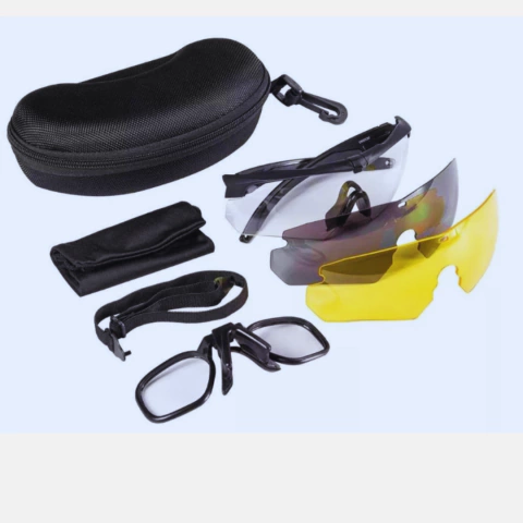 Oculos Insano Shades com lentes Cinza, Transparente e Amarela