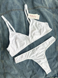 Conjunto comfy doble microfibra con less entera Art. 8192 - comprar online