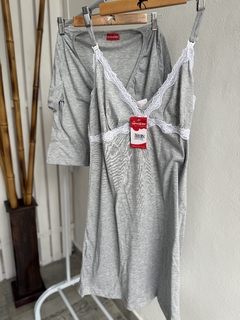 CAMISON MATERNAL CON BROCHE Y MAÑANITA 25850 - Summer Things