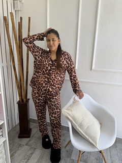 PIJAMA CAMISERO PRINT ART. 954 - comprar online