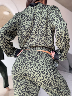 Pijama KIMONO Reptil green Art. 956 en internet