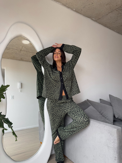 Pijama KIMONO Reptil green Art. 956 - Summer Things