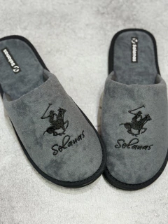 PANTUFLAS SOLANAS HOMBRE BORDADAS - comprar online