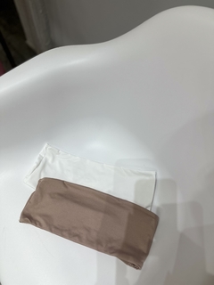CORPIÑO BANDEAU DOBLE MICROFIBRA 1710 - comprar online