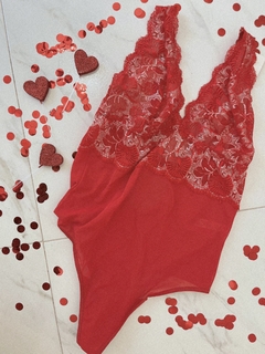 Body tul y puntilla 1459 ♥️ - comprar online