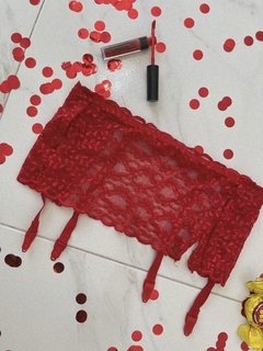 Portaligas pollerita encaje ♥️ - comprar online