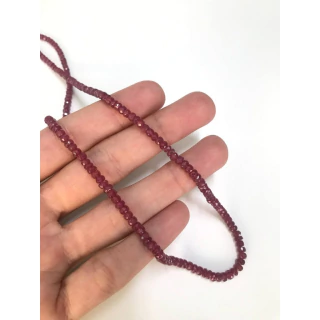 Fio Rubi 3-4 mm rondel facetado - comprar online