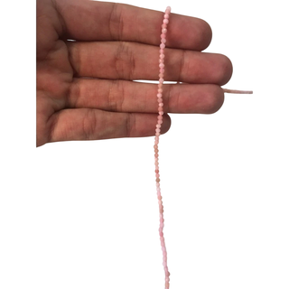 Fio Opala Rosa 2.2mm bola Facetado