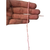 Fio Opala Rosa 2.2mm bola Facetado- Pedras Entremeios
