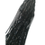 Fio espinel negro de 2.5 mm com bolinhas facetadas, exibido em várias fileiras para montagem de joias, designer de joias, semijoias- Pedras Entremeios