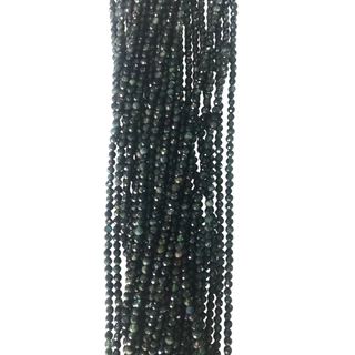 Fio de turmalina verde 3mm Bola Facetada - comprar online