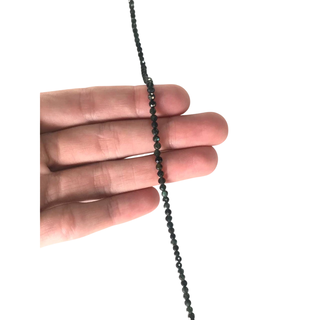Fio de turmalina verde 3mm Bola Facetada - comprar online