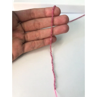 Fio Turmalina Rosa 2mm Facetada - comprar online