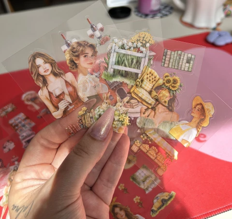 Adesivos Color Girls (5 cartelas) - comprar online