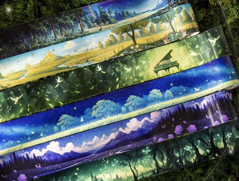 Washi Tape Cenários - 50mm