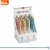 Boligrafo Retráctil - Diseño Pastel / Ocre - Caja X12 - BRW Mayorista en internet