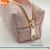Cartuchera Tubo Eco Cuero - Diseño Perforado Rosa Pastel - BRW Mayorista - BRW Argentina Mayorista