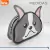 Cartuchera Eco Cuero - Diseño Estampado Bulldog Orejas - BRW Mayorista