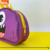 Cartuchera 1 Cierre Eco Cuero - Diseño Monstruo Violeta - BRW Mayorista - BRW Argentina Mayorista
