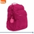Mochila Fucsia Impermeable 19 Pulgadas C/ Llavero Pompón BRW en internet