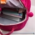 Mochila Fucsia Impermeable 19 Pulgadas C/ Llavero Pompón BRW - comprar online
