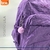 Mochila Violeta Impermeable 19 Pulgadas C/ Llavero Pompón BRW - comprar online