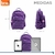 Mochila Violeta Impermeable 19 Pulgadas C/ Llavero Pompón BRW - BRW Argentina Mayorista