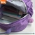Mochila Violeta Impermeable 19 Pulgadas C/ Llavero Pompón BRW - comprar online