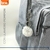 Imagen de Mochila Gris Jean 19 Pulgadas C/ Llavero Pompón BRW