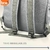 Mochila Gris Jean 19 Pulgadas C/ Llavero Pompón BRW - comprar online