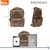 Mochila De Espalda 18 Pulgadas Eco Cuero Marron Lisa BRW - BRW Argentina Mayorista
