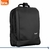 Mochila Eco Cuero Portanotebook Negra Reforzada BRW - comprar online