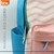 Imagen de Mochila Pastel Eco Cuero 18 Pulgadas - Diseño Rosa Zig Zag BRW