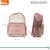Mochila Pastel Eco Cuero 18 Pulgadas Diseño Corazones Multicolor BRW - BRW Argentina Mayorista