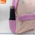 Mochila Pastel Eco Cuero 18 Pulgadas Diseño Corazones / Rayado BRW - comprar online