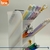 Organizador De Escritorio 5 Compartimientos Blanco BRW - tienda online