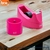 Porta Clips Imantado Fucsia BRW - comprar online