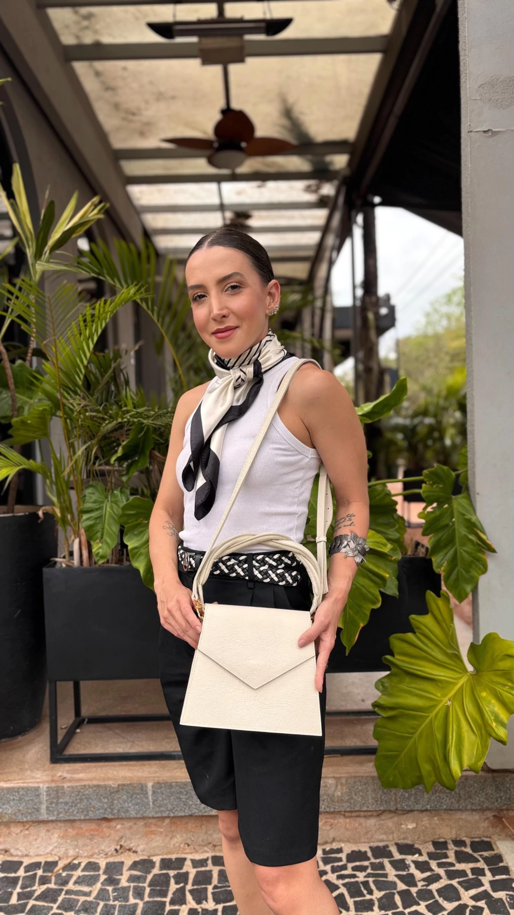 BOLSA ANNA OFF WHITE