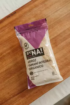 Arroz yamaní integral orgánico BYNA! zip pack x600g - x6 u. - Distribuidora natural BEEPURE Plus