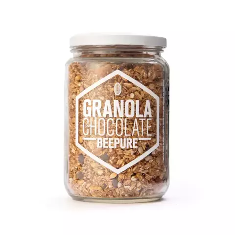 Granola artesanal con chocolate BEEPURE x370g - x6 u. - comprar online