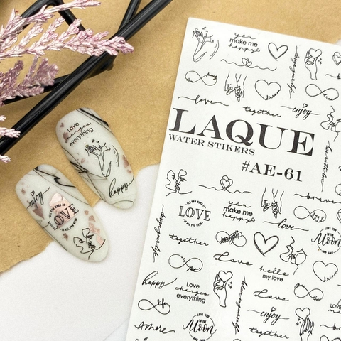 Sticker LAQUE AE-61