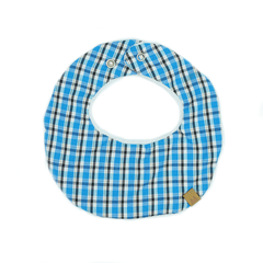 Babero Retro Escocés Azul - comprar en línea